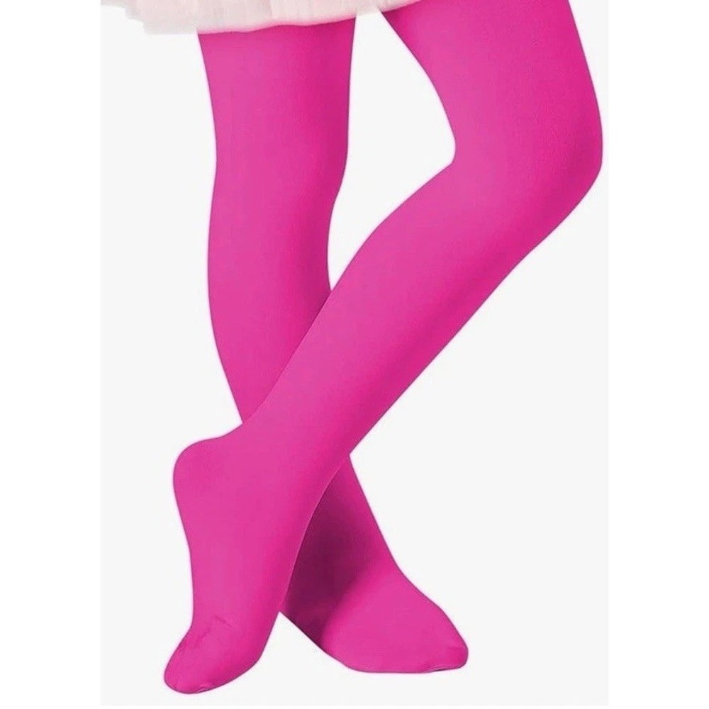 Century Star Ballet Tights Girls 1-3T Pink White NEW 2 Pack Dance C366